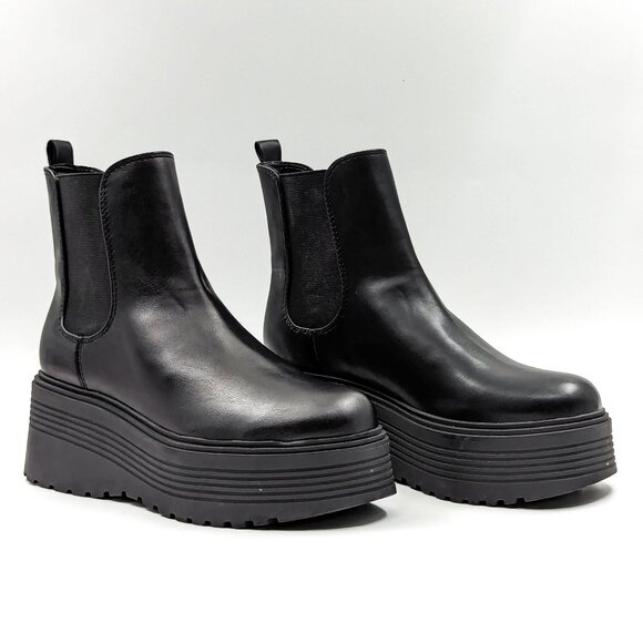 Nine West Black Ankle Boots - Picture 1 of 10